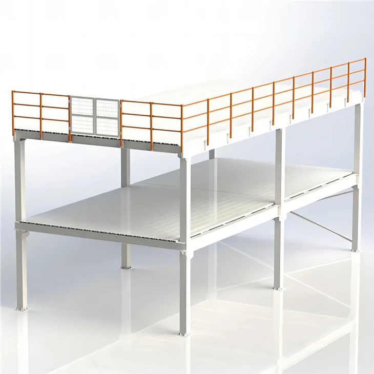 Asma Kat Raflı Çelik Platform